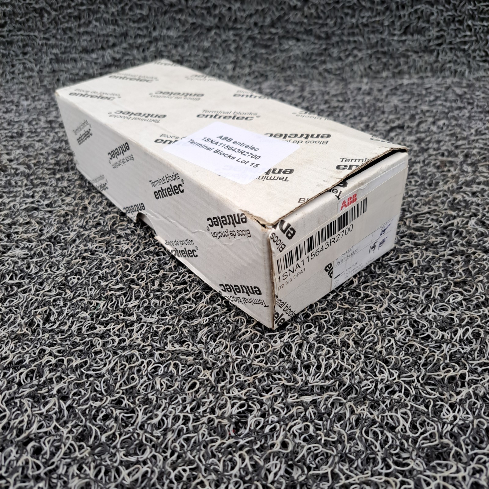 ABB entrelec 1SNA115643R2700 Terminal Blocks Lot 15