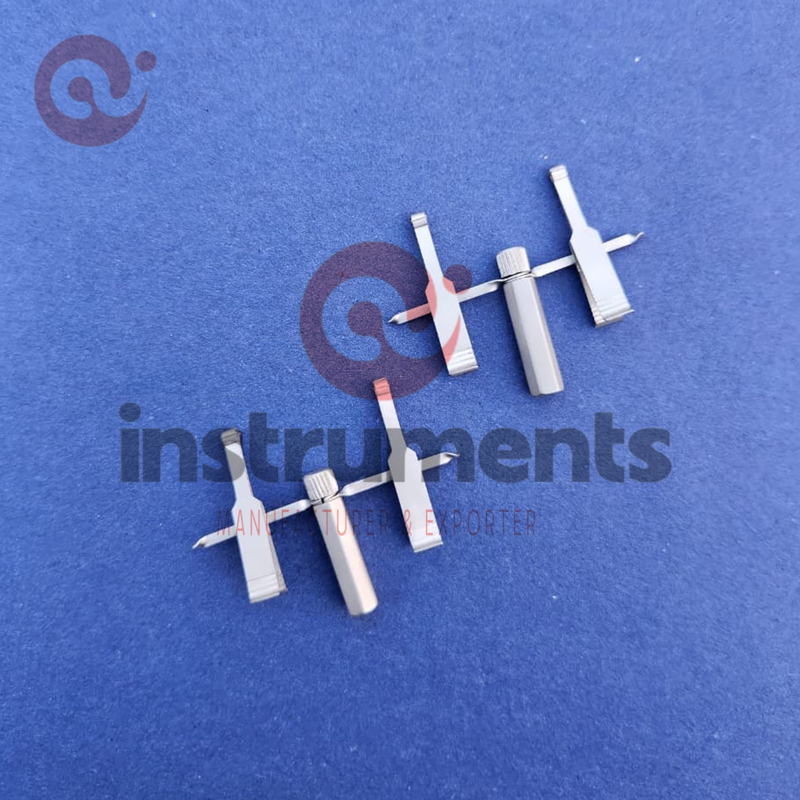 Microspike Approximator for Vasovasotomy Two Pair Large premium quality By Ai