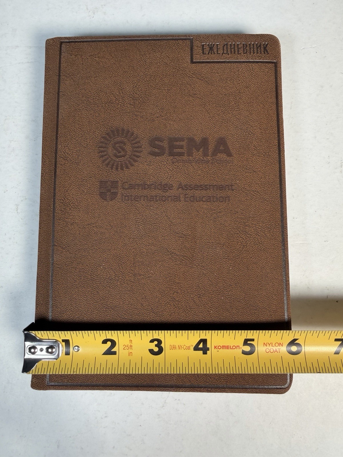 Vintage Russian Perpetual Daily Planner Notebook SEMA Cambridge 8×6