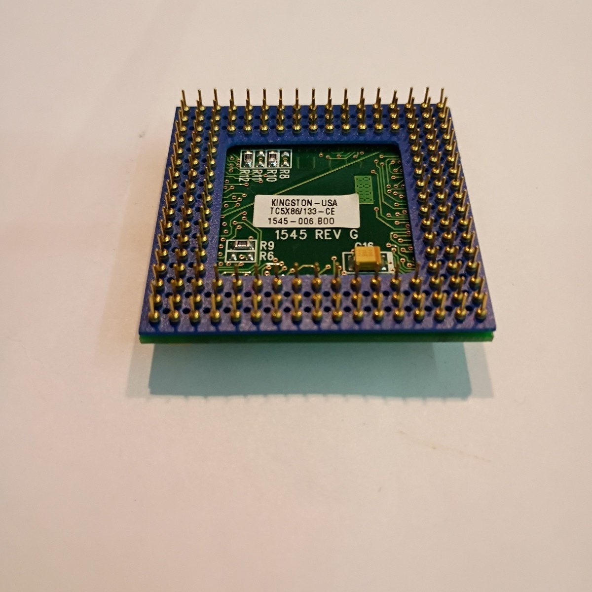 Kingston TurboChip TC5X86/133 486 Socket 3 Upgrade CPU 5X86 DX5 133MHz Vintage