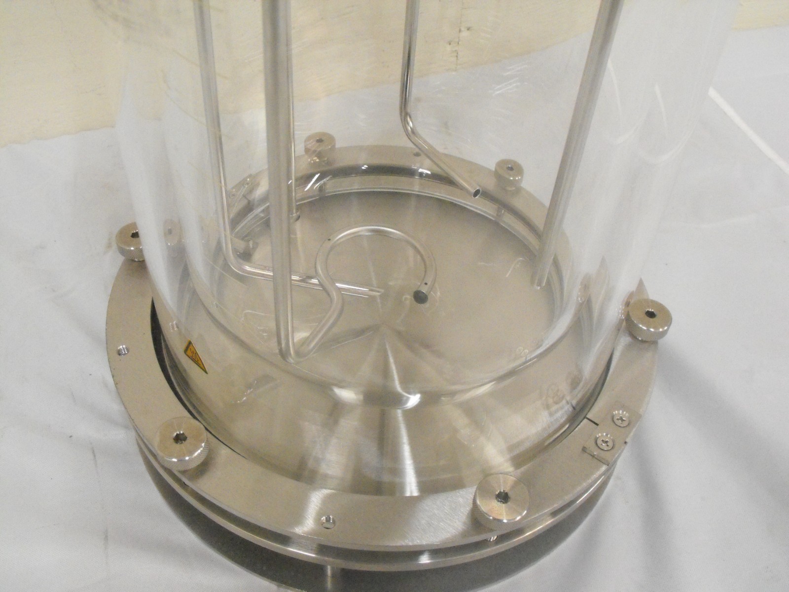 Eppendorf 5L Bioreactor Vessel #M1379-1003 for BioFlo 320, unused!
