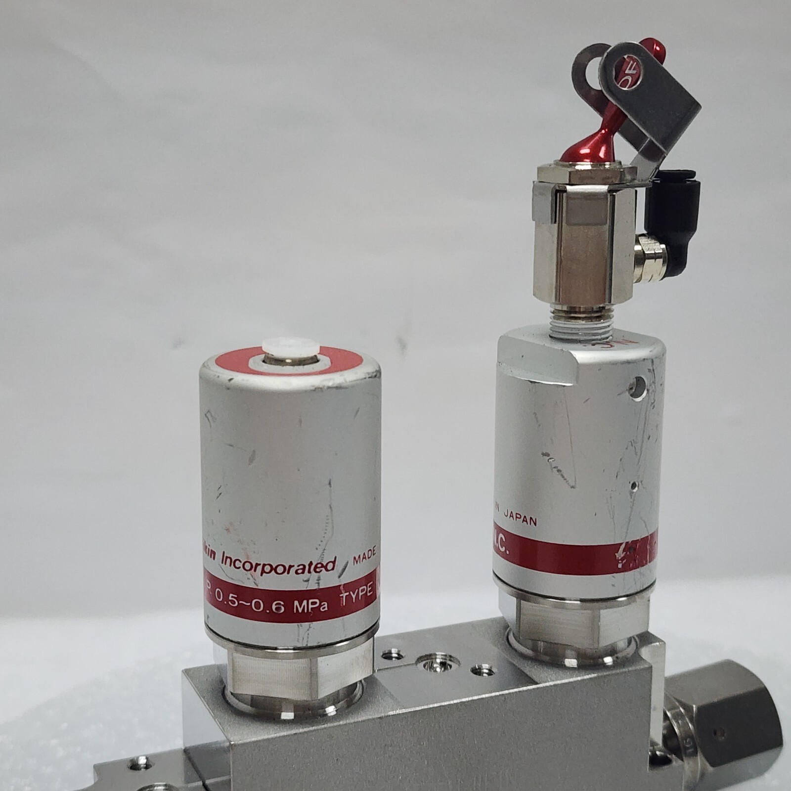 Lam 766-077821-501 Rev C, Fujikin 0.P. 0.5-0.6 MPa, Type NC Assy,Jp,_96973