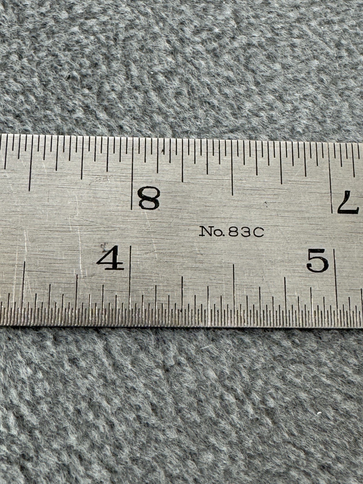 Vintage Lufkin No.83C Pattern Makers Shrink Rule 1-10 To FT 12″ 4R USA 🇺🇸