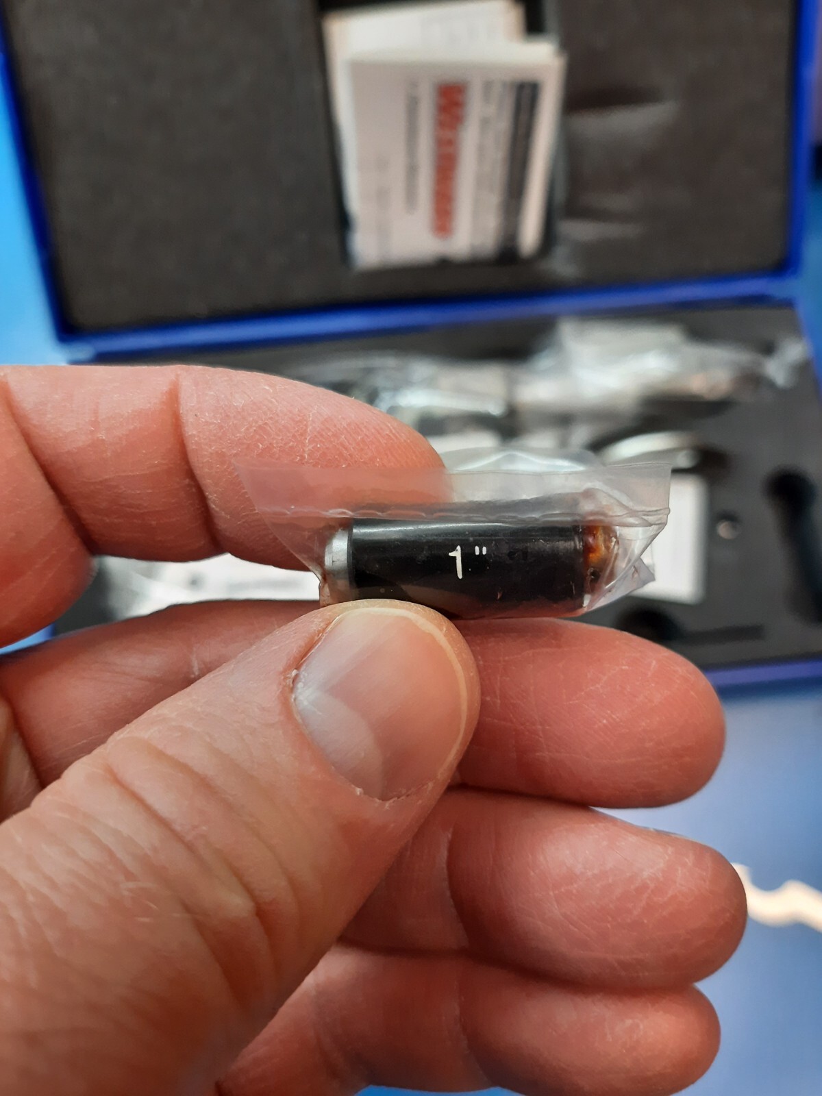 Grainger Westward Digital Outside Micrometer 1-2″ .00005″ IP54 Ratcheting NEW