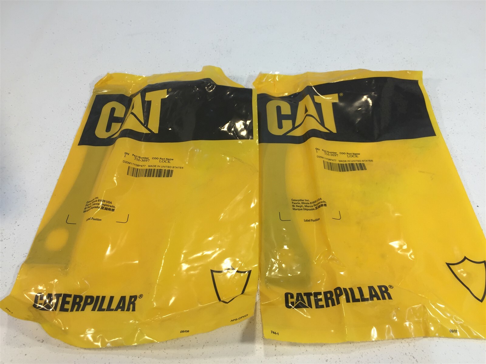 Genuine Caterpillar 5M-3697 Lock 5M3697