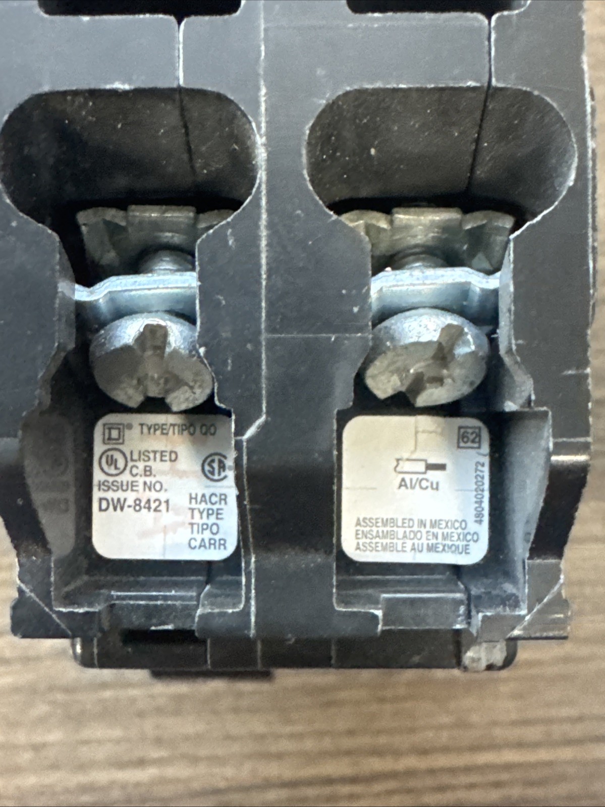 Square D QO230 Dual Pole 120/240-Volt AC Circuit Breaker