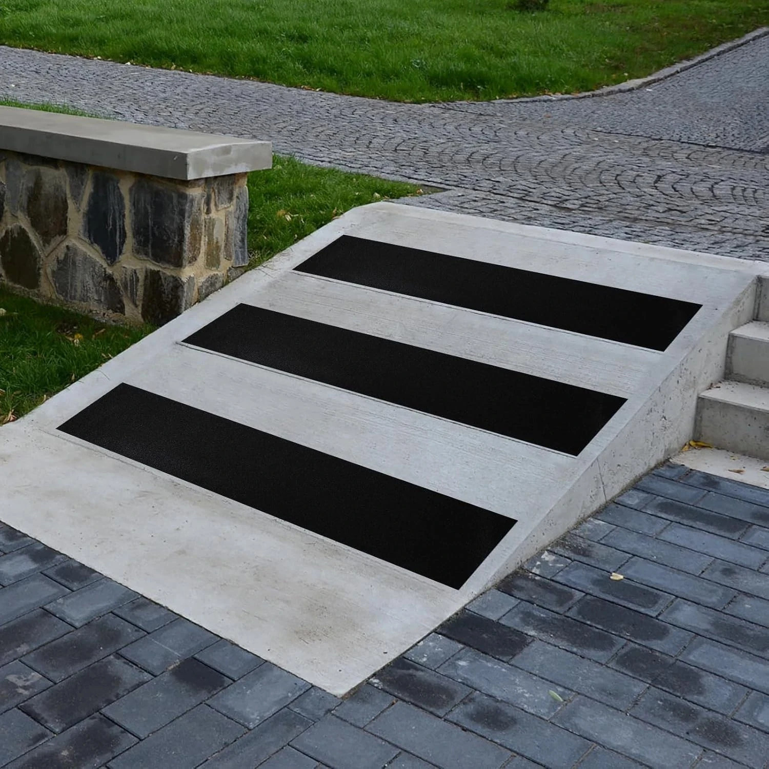 10″ Anti Slip Tape, Black Non Slip Ramp for Outdoor 10Inch x 30FT Non Skid Tape,