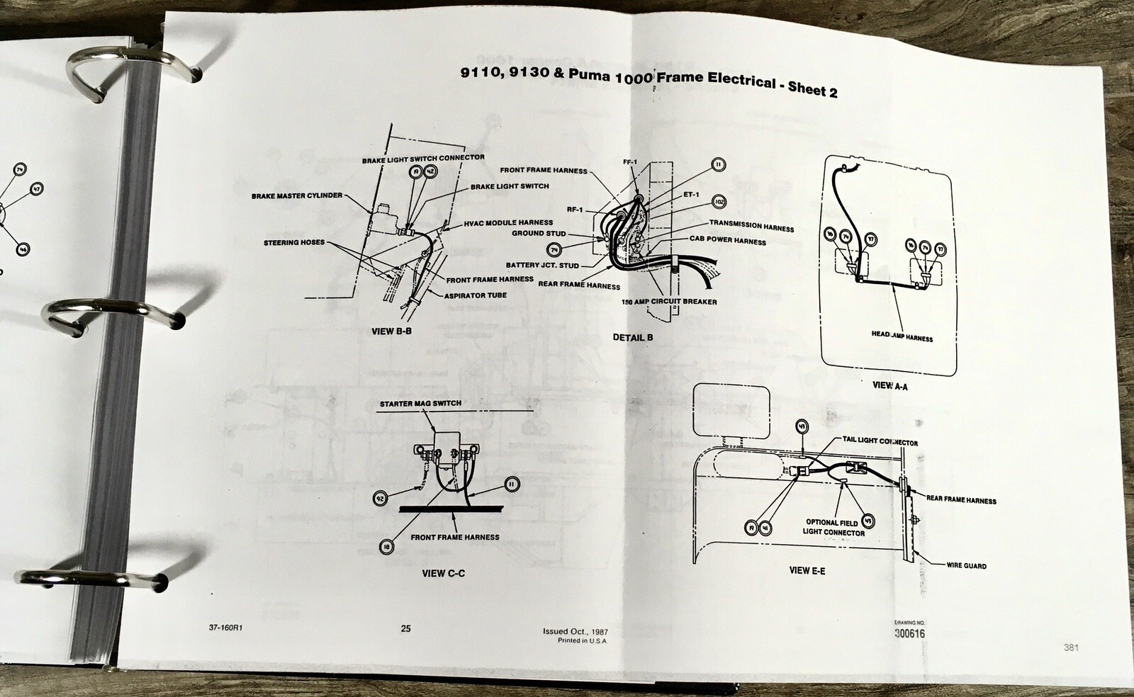 Case IH 9100 Series 9110 9130 Puma Wildcat Tractor Service Manual Repair Shop