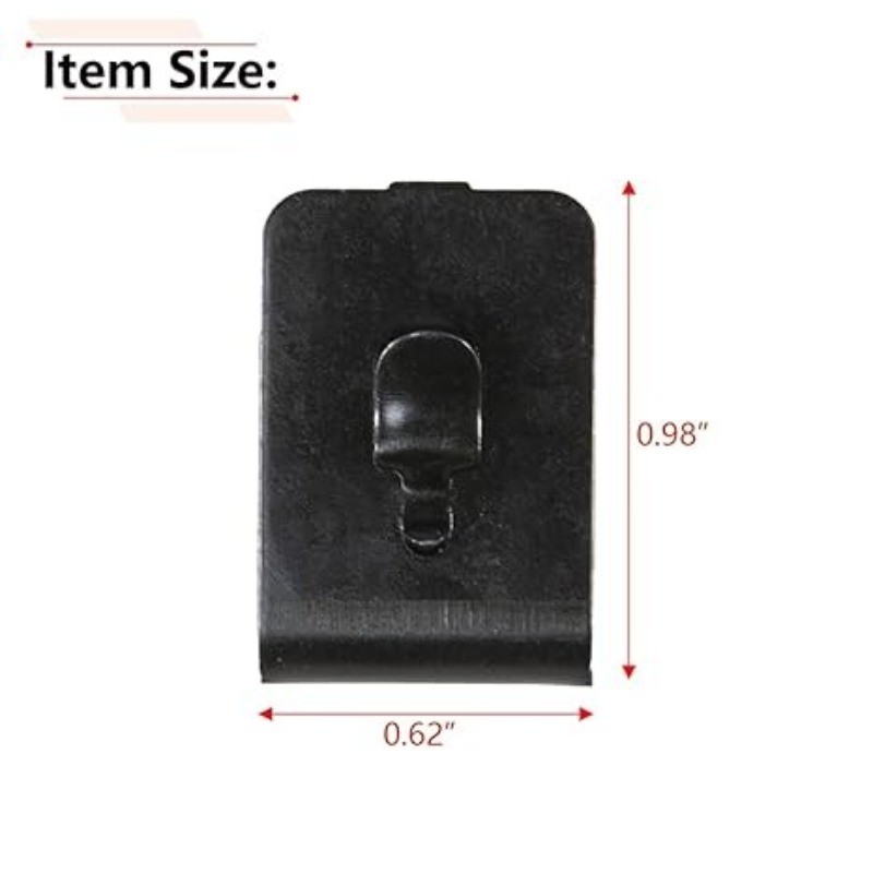 Hood Prop Rod Clip Compatible with Jeep Wrangler 1997 1998 1999 2000 Year, for 5