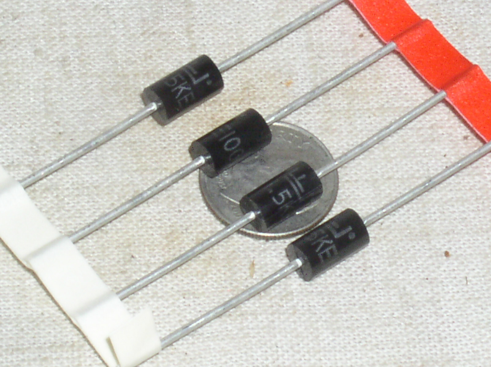 4 LITTELFUSE 1.5KE100CA TRANSORB 95V TVS VOLTAGE SURGE BI-DIRECTIONAL DIODE USA