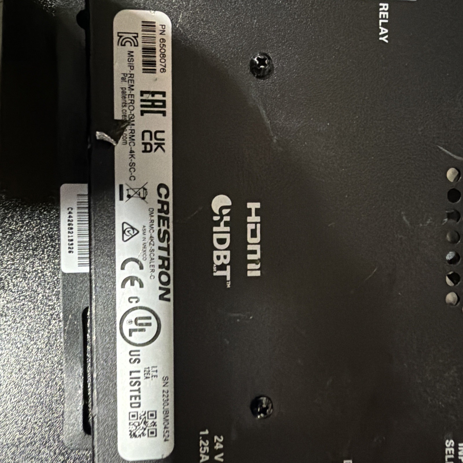 Creston DM Room Controller DM-RMC-4KZ-Scaler-C