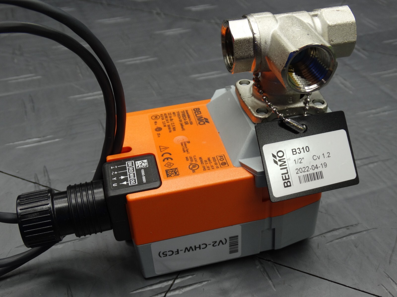 Belimo B310+TFRB24-SR Characterized Control Valve CCV 2-Way 24VDC 1/2in New