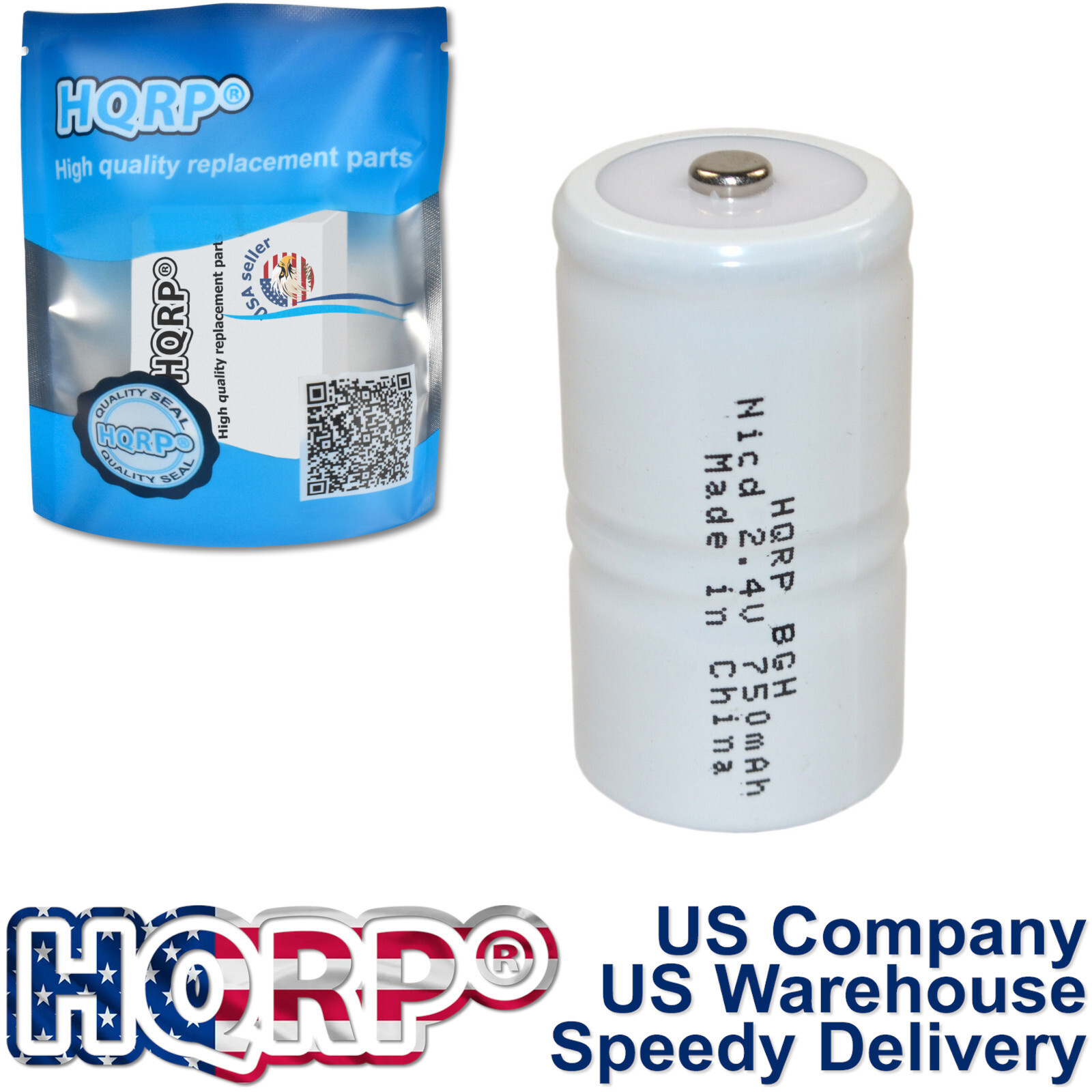 2x HQRP Batteries for TIF8800 TIF8806 TIF8850 TIF8900-A Combustible Gas Detector