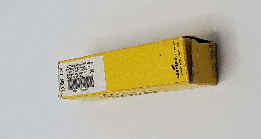 Eaton Cooper Bussmann JKS-80 Limitron Class J Fuse 80A 600VAC Current Limiting