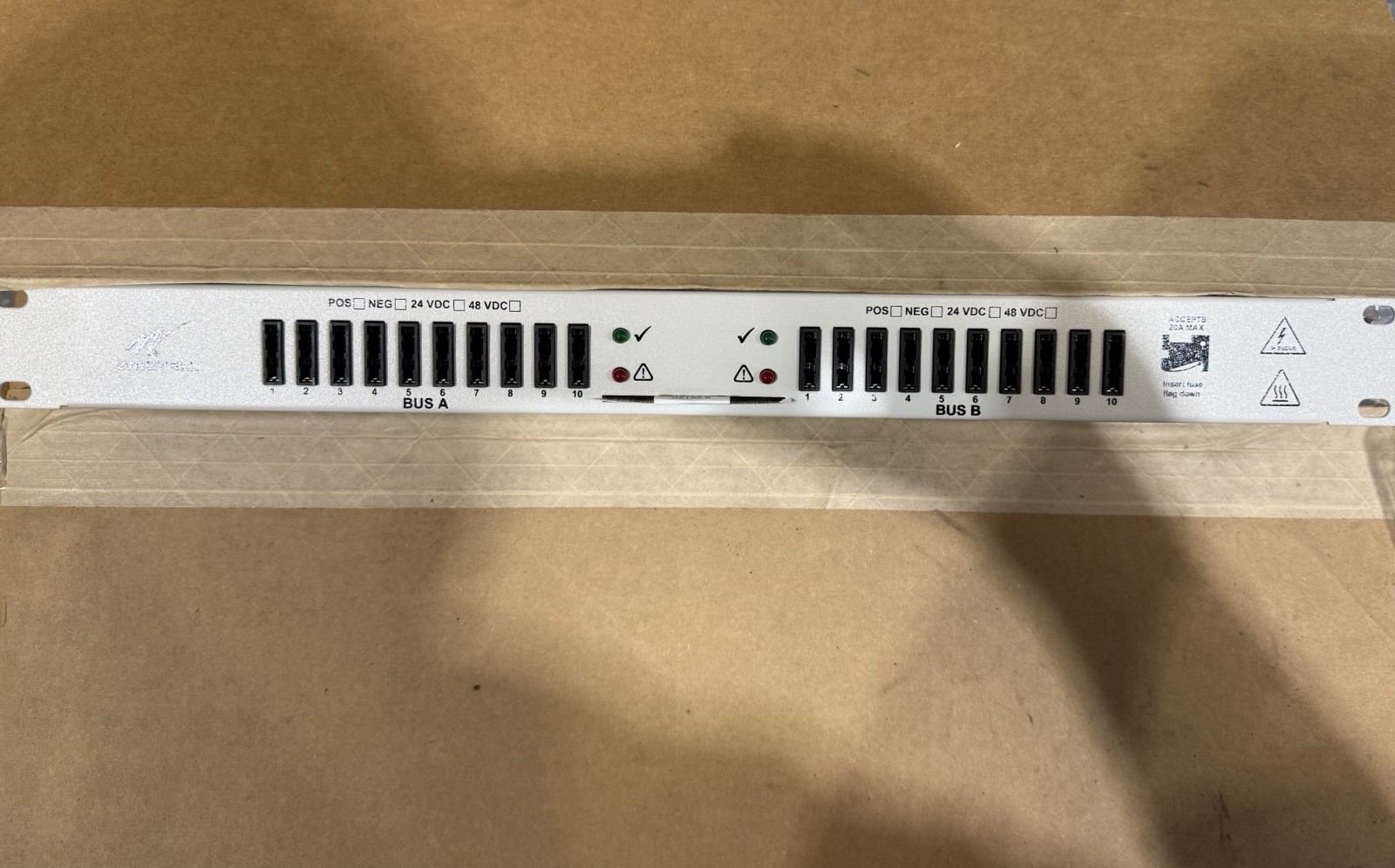 Westell NPGMT1125 Dual Feed GMT Fuse Panel White. New In Box