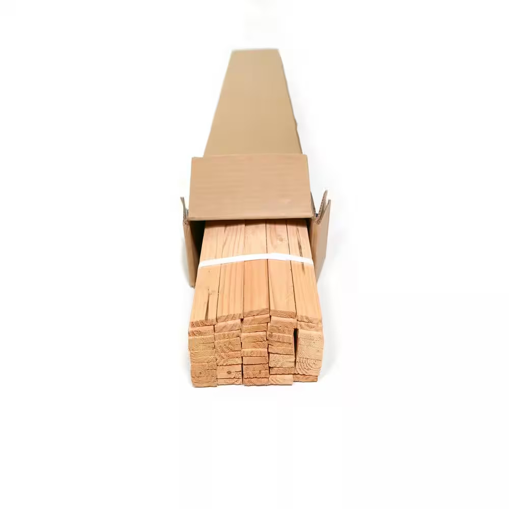 5/16 In. X 1-1/2 In. X 4 Ft. Wood Lath (50-Pack)