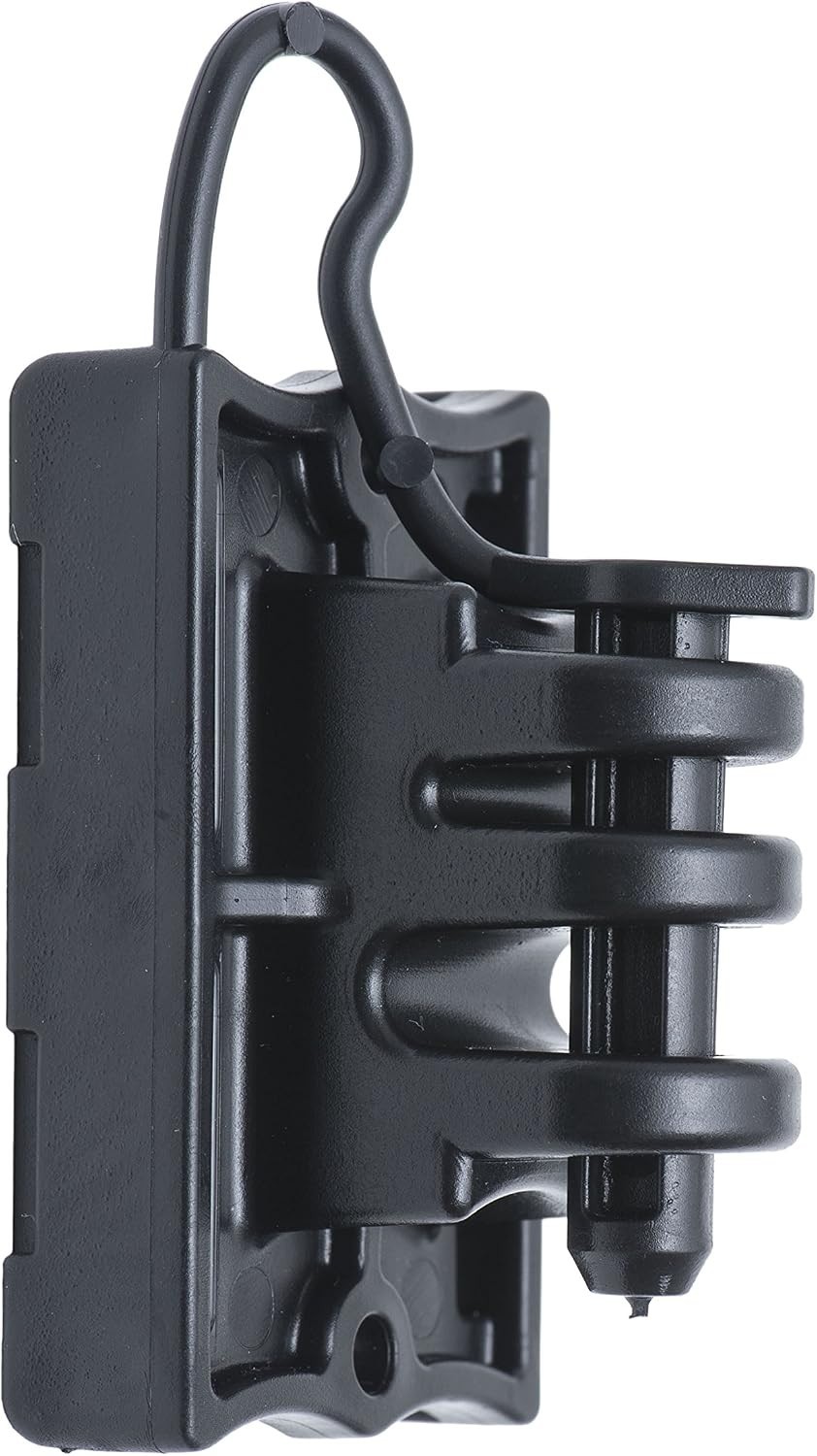 T-Post Pin-Lock Insulators for Electric Fences – Black, 25 Pack, – Includes 2…