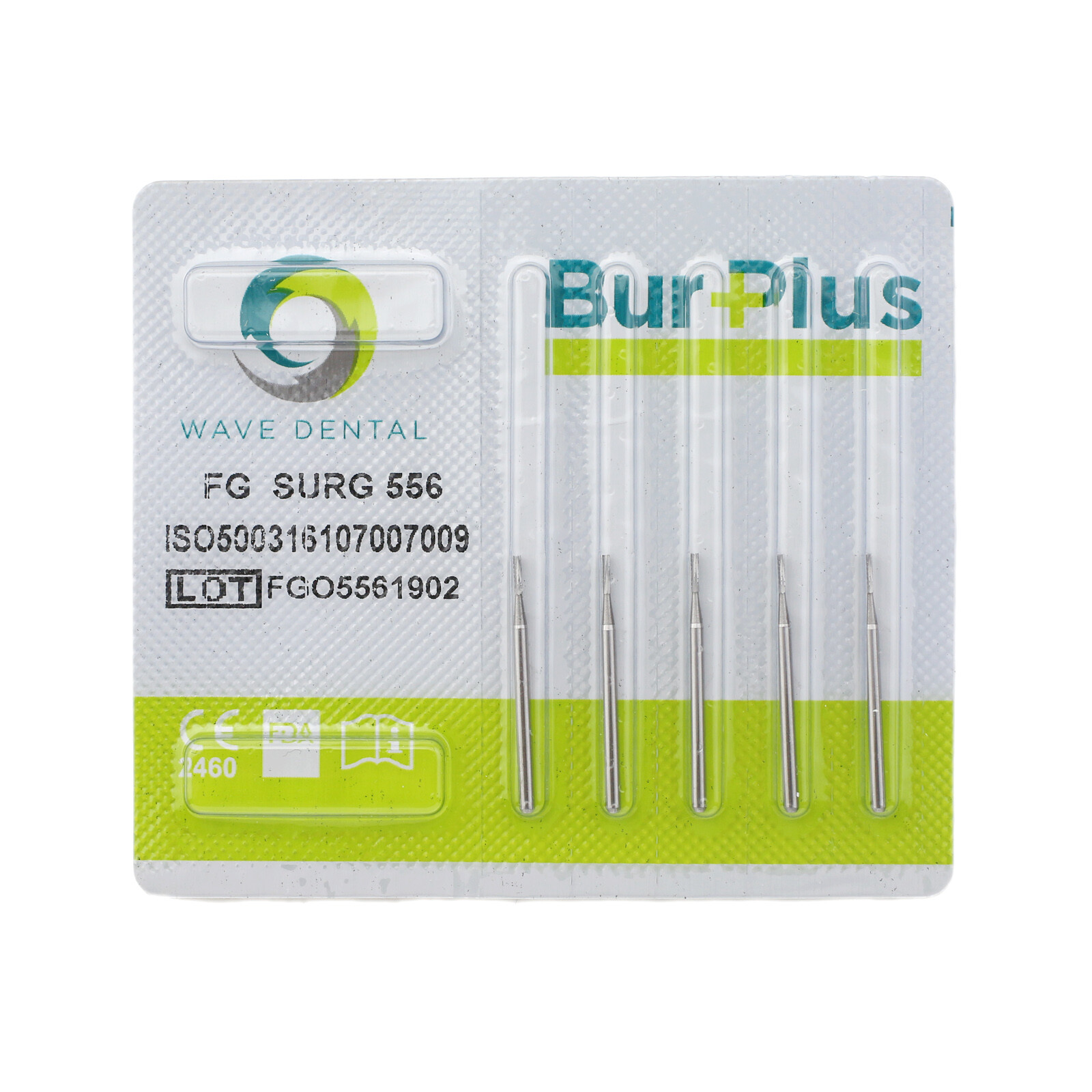 WAVE Dental Carbide Surgical Burs 557L 701 FG SL Bur 25mm FGOS High Speed Burr