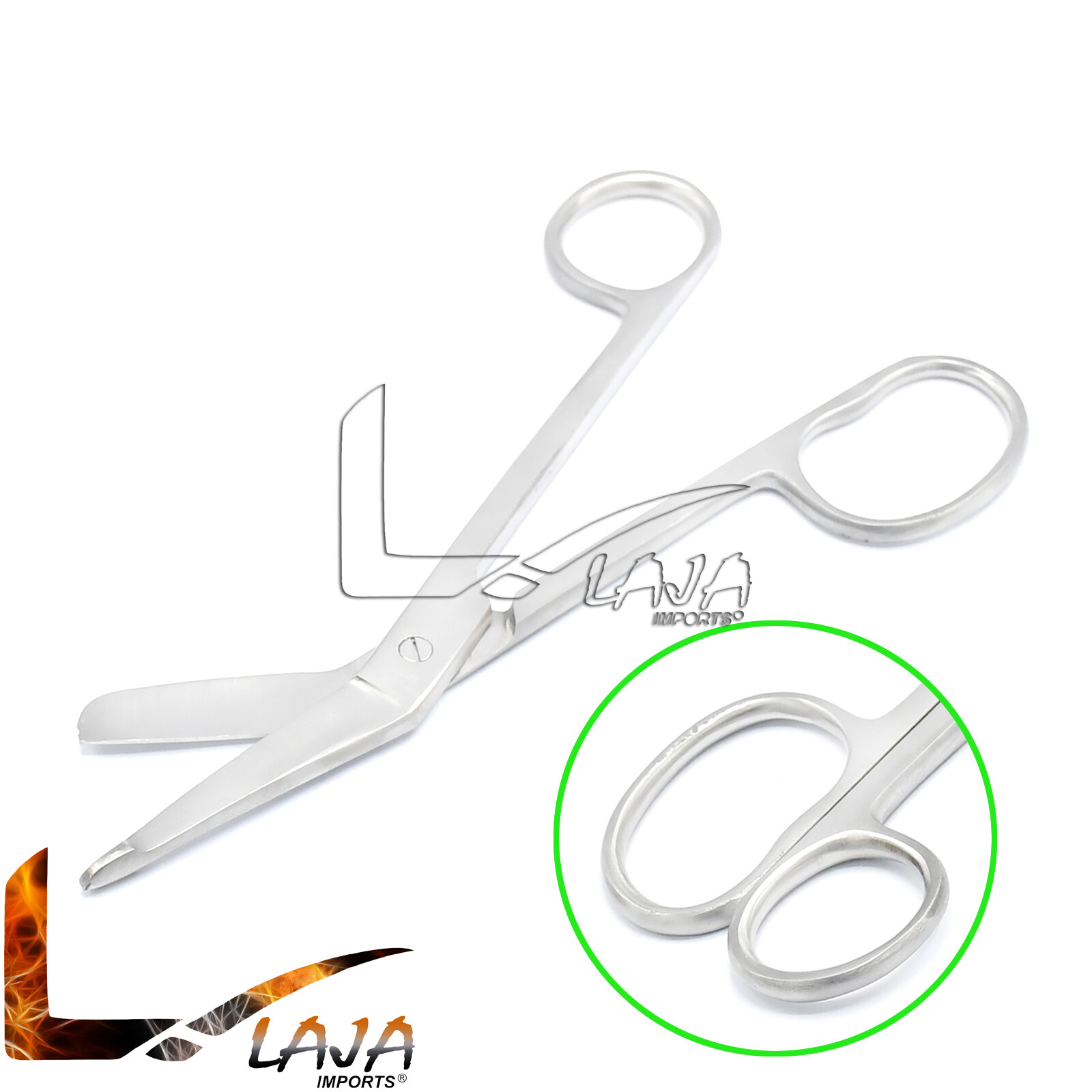 Laja Imports Medical Lister Bandage Scissor 7 1/4″ Surgical