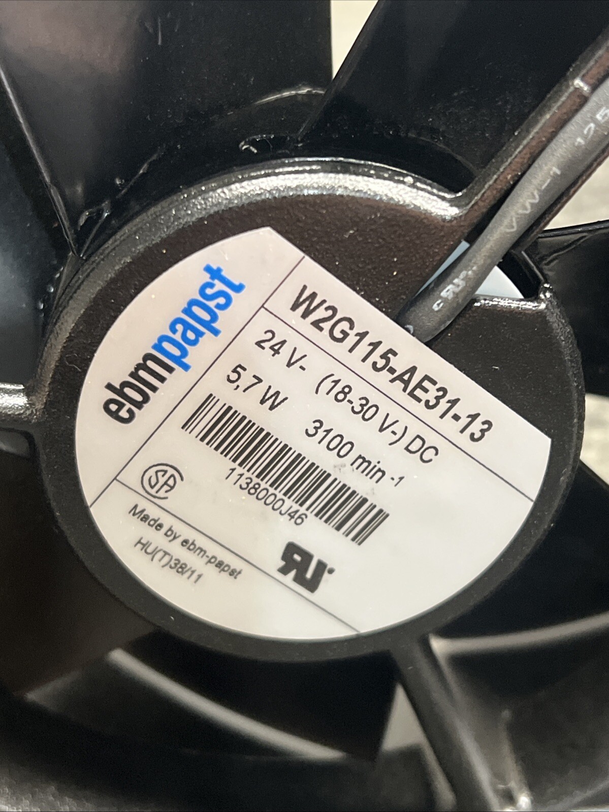 EBMPAPST W2G115-AE31-13 FAN