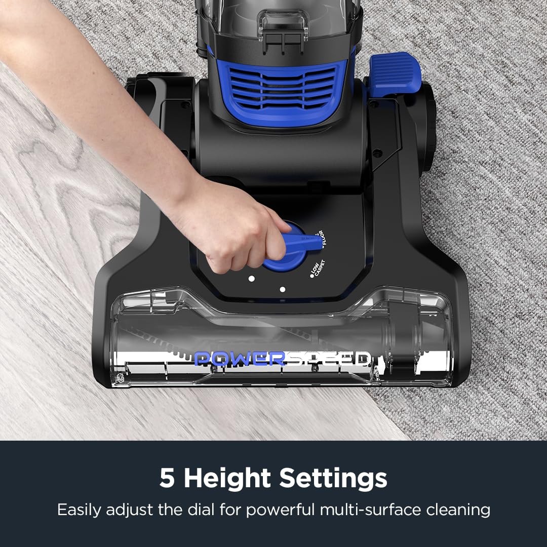 Eureka Lightweight Powerful Upright Vacuum Cleaner For Carpet And Hard Floor