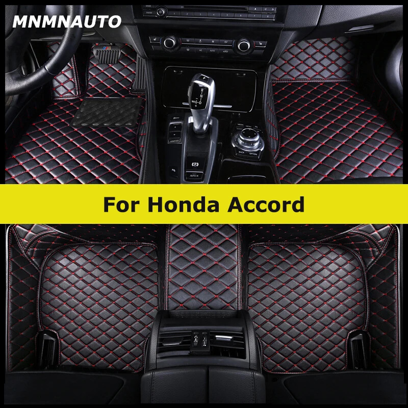 Custom Car Floor Mats For Honda Accord 6th 7th 8th 9th 10th 11th Auto Carpets