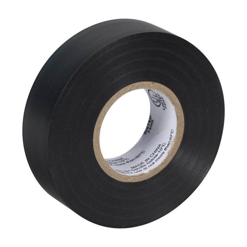 Duck 299006 Abrasion-Resistant Black Vinyl Electrical Tape 3/4 W in. x 60 L ft.