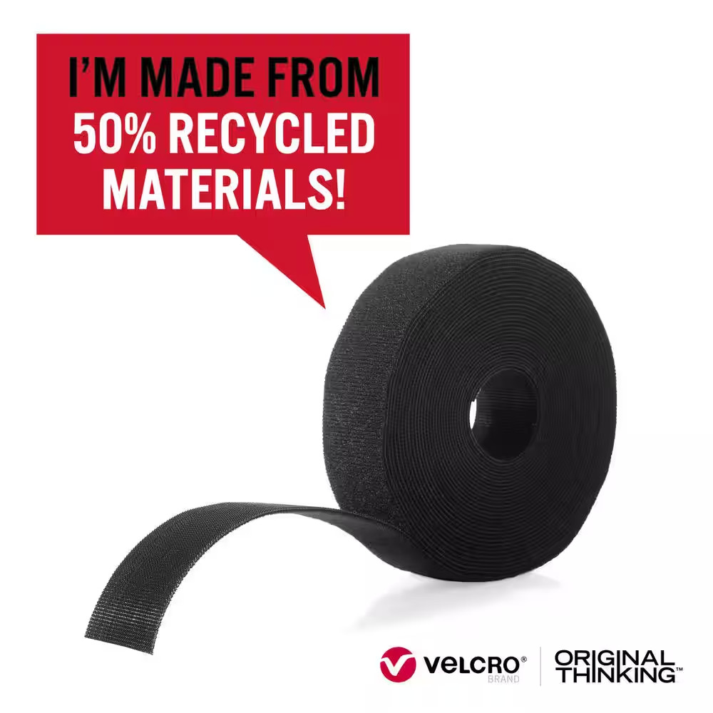 Eco Wrap EM 10 Ft. X 1 In. Straps in Black