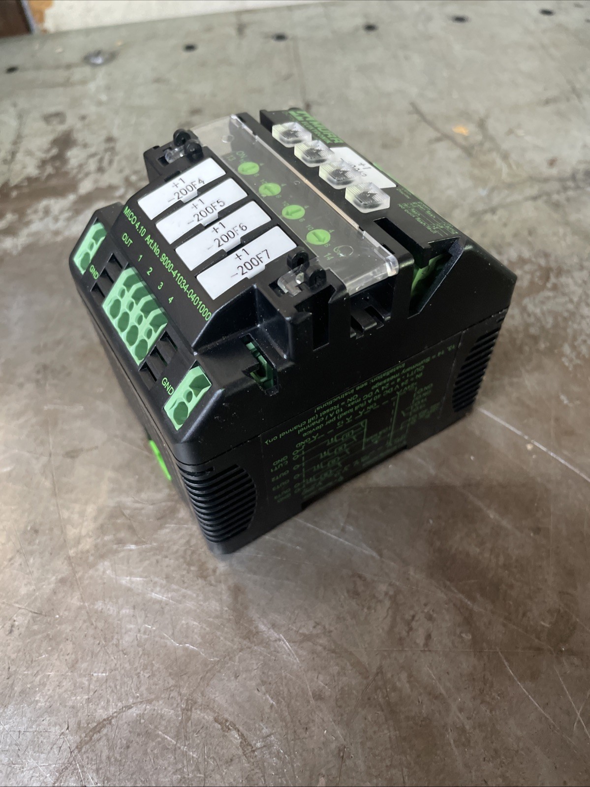 MURR ELEKTRONIK D-71570 OPPENWEILER MICO 4.10 9000-41034-0401000