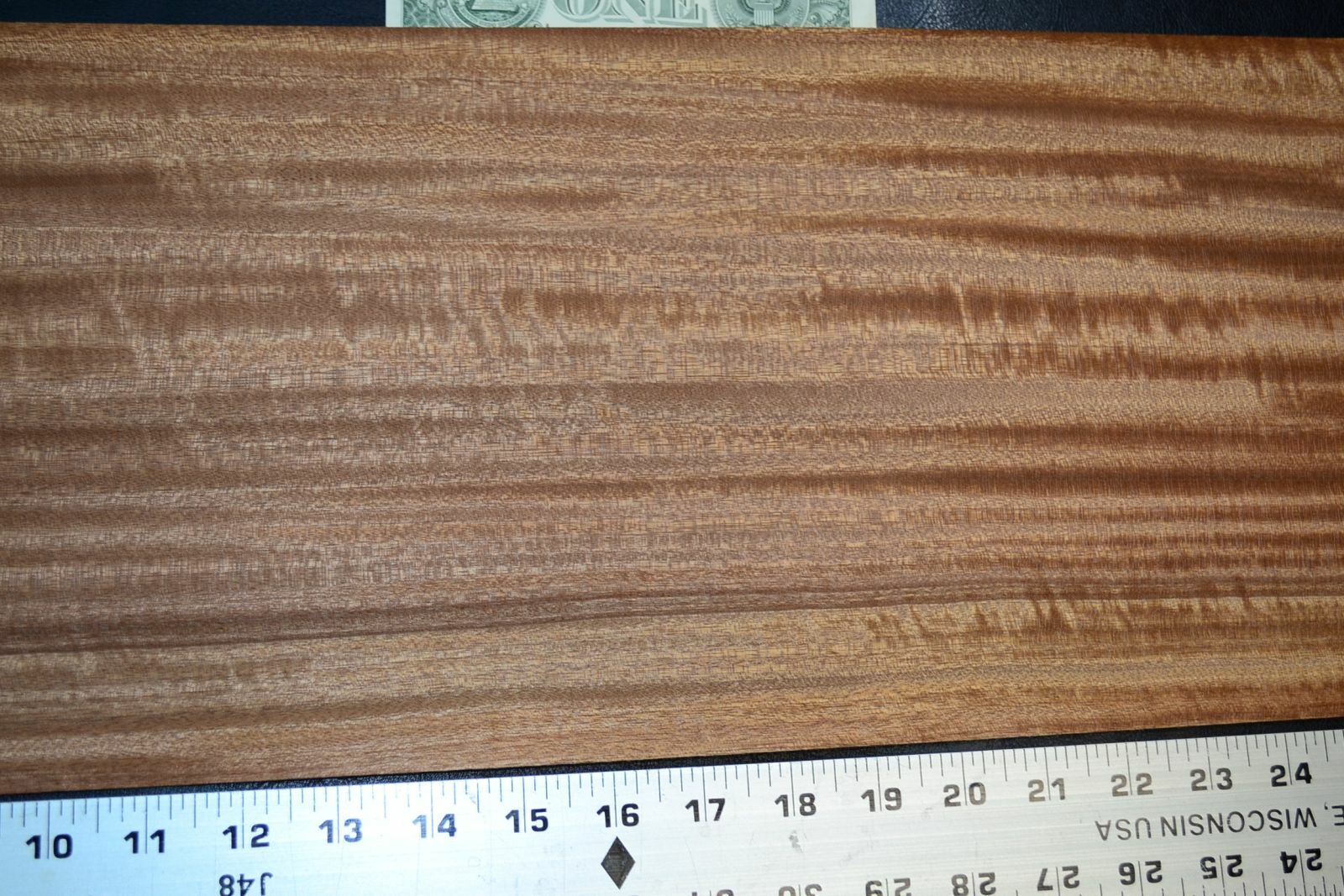 Mahogany Wood Veneer Sheet 8.5 x 33 inches 1/42nd F8630-12