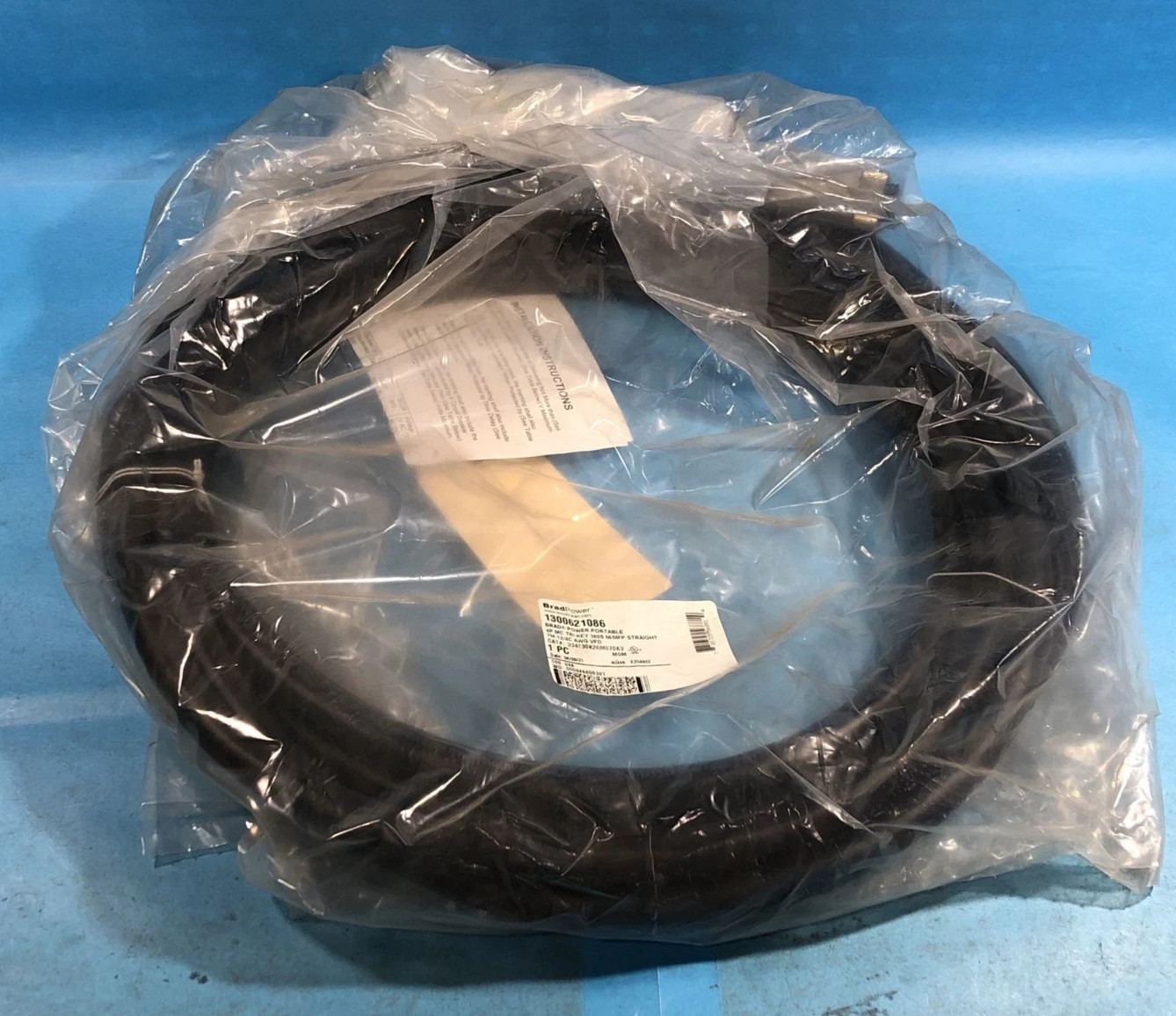 Brad Power Molex 1300621086 Double-Ended Cordset FNFP