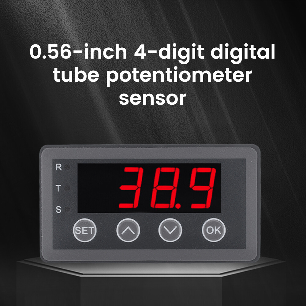 DC8-25V 40/50mA 0.56″ 4-digit Tube Potentiometer Sensor Digital Display Meter