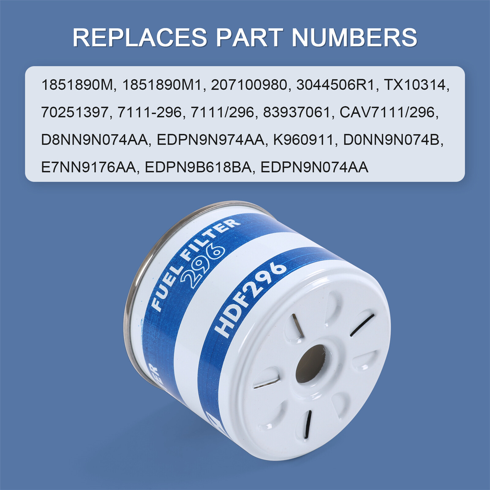 Fuel Filter Fit For Massey Ferguson 135, 150, 165, 175, 180, 230, 235, 245,1080+