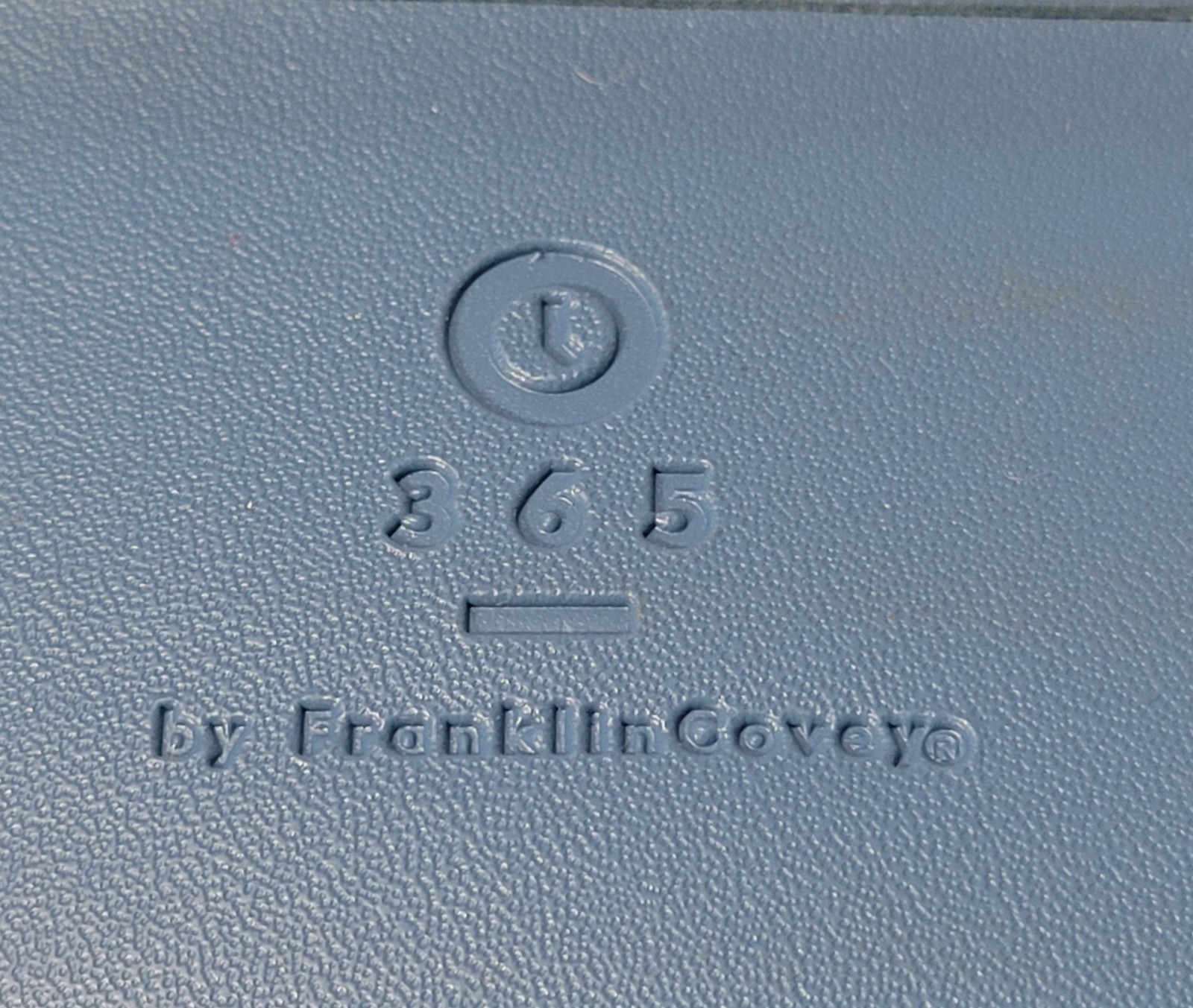 Franklin Covey 365 Monthly Weekly Organizer Planner Blue 6 Ring 8.5″x6.5″