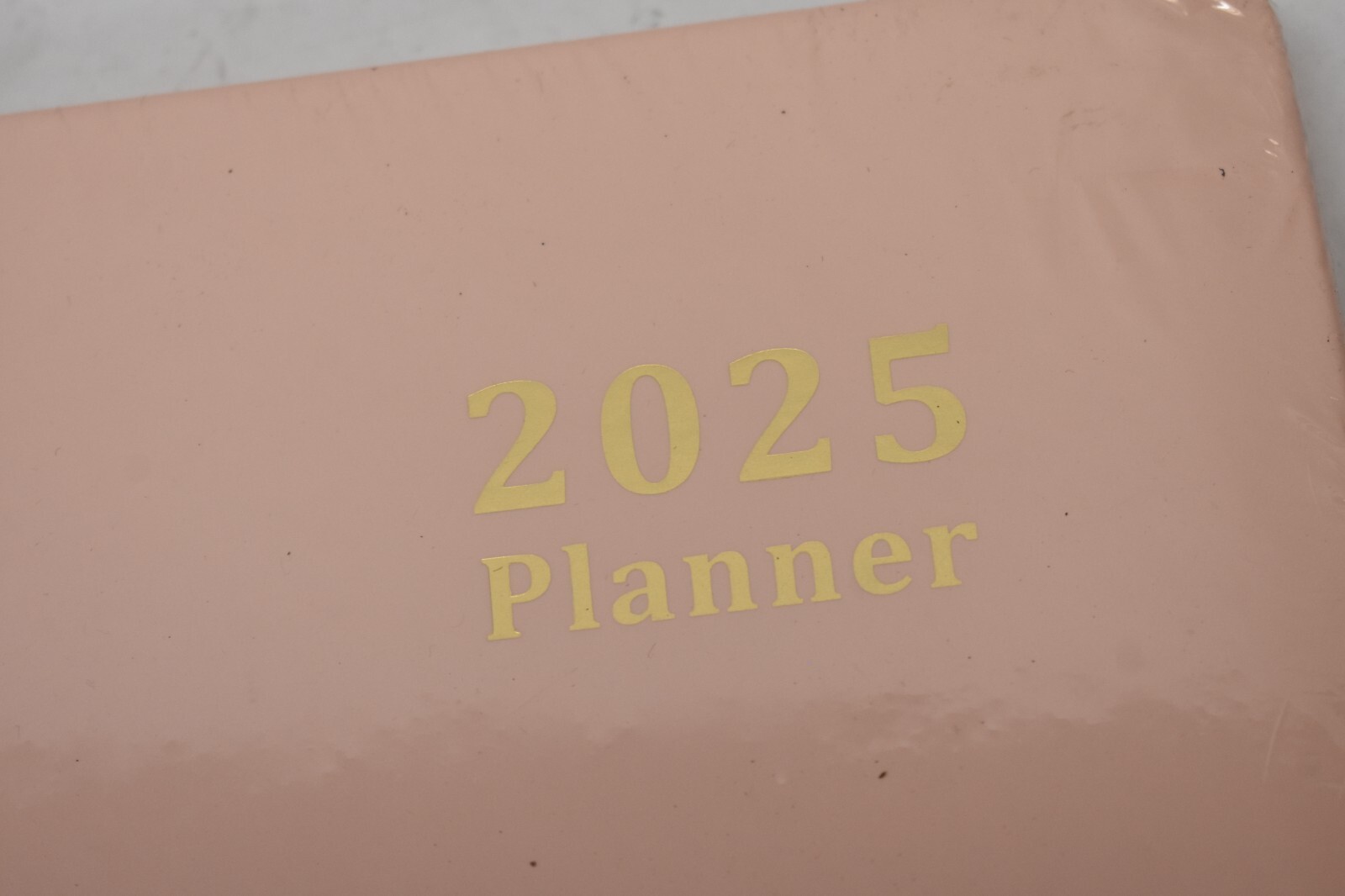 2025 Pink Hardcover Weekly/Monthly Planner Jan-Dec Calendar Monthly Tabs