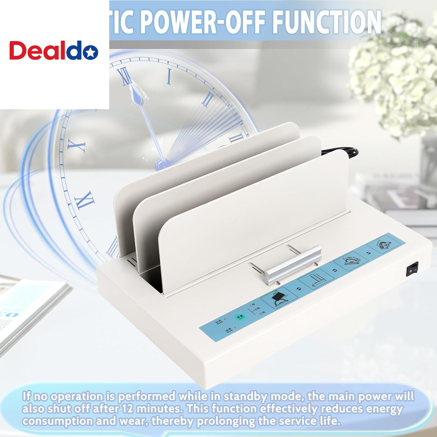 Thermal Binding Machine 500 Sheets Capacity Book Binding Material 110V Binding M