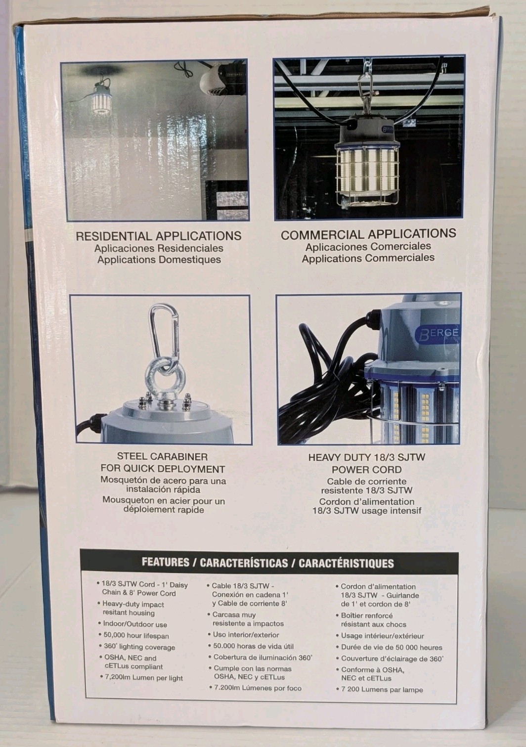 Bergen High Bay Work Light – 60W LED 7200LM – [K460] BRAND NEW!!
