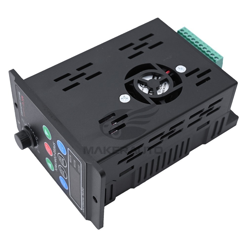 Single To 3 Phase 750W 1HP 110/220V Variable Frequency Drive Inverter VFD/VSD