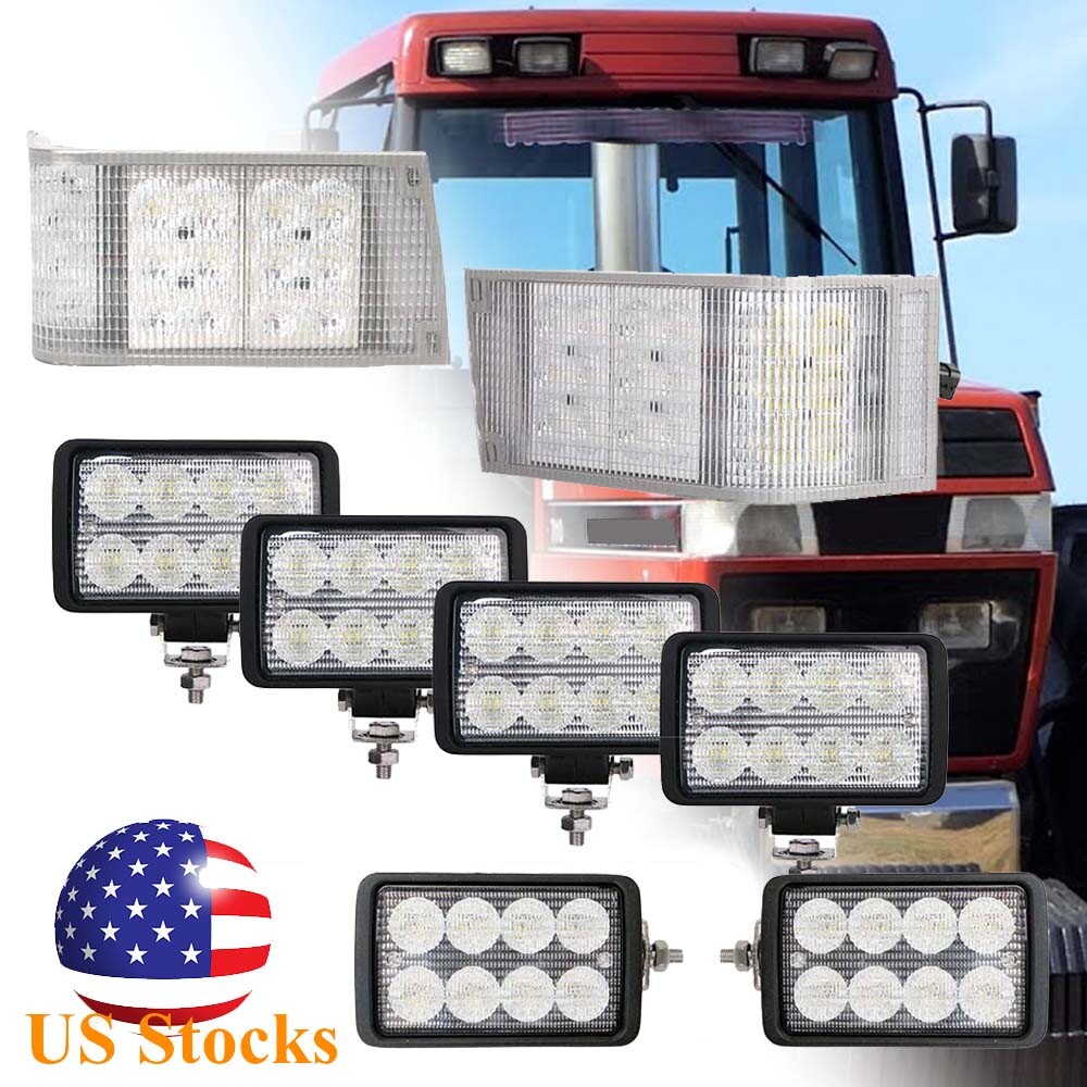 Complete LED Light Upgrade Kit For Case IH 7110,7120,7130,7140,7150 Tractors