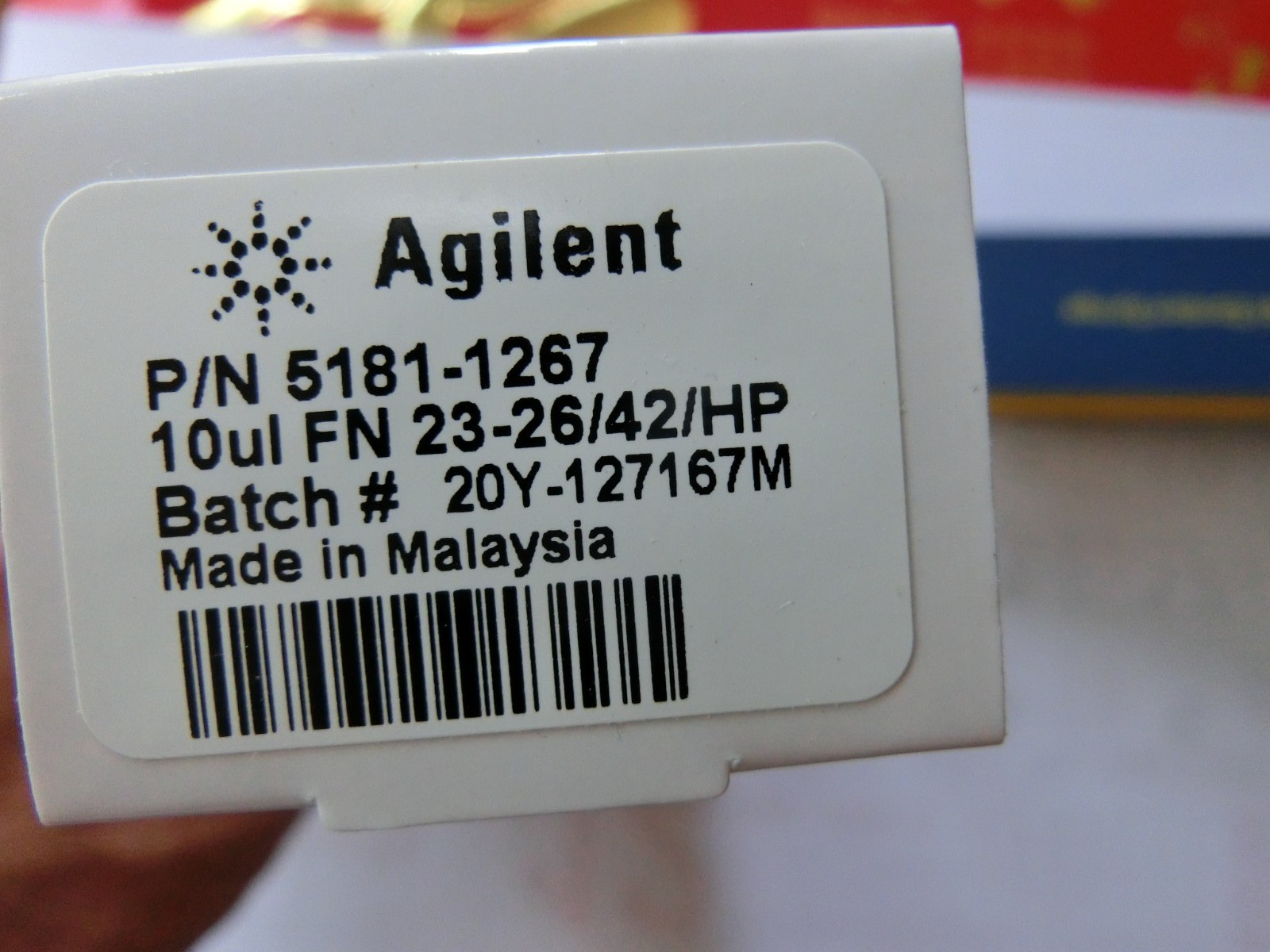 New Agilent ALS Syringe 10 µL 23-26s/42/cone 5181-1267 6890 7890 GC