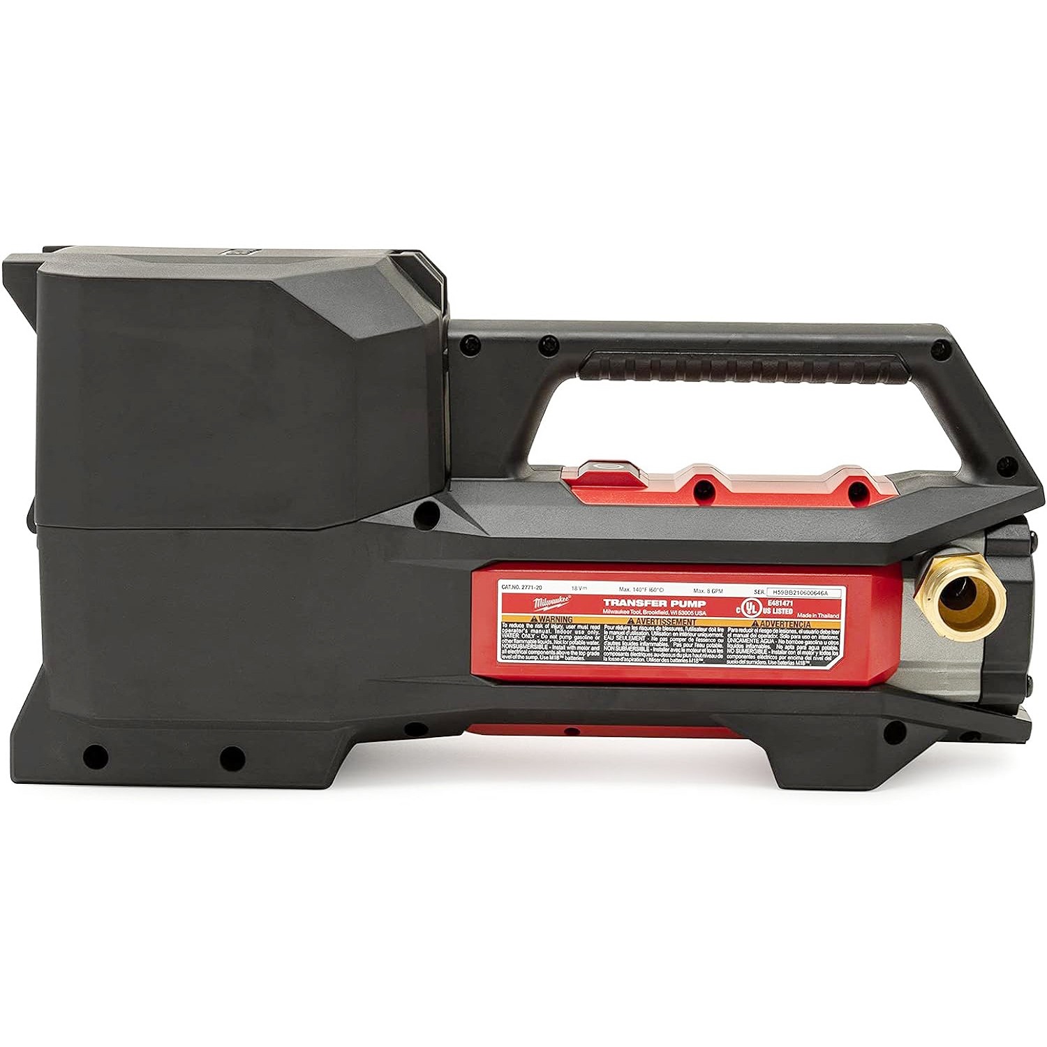 Milwaukee 2771-20 M18 FUEL 18V Water Transfer Pump – Bare Tool