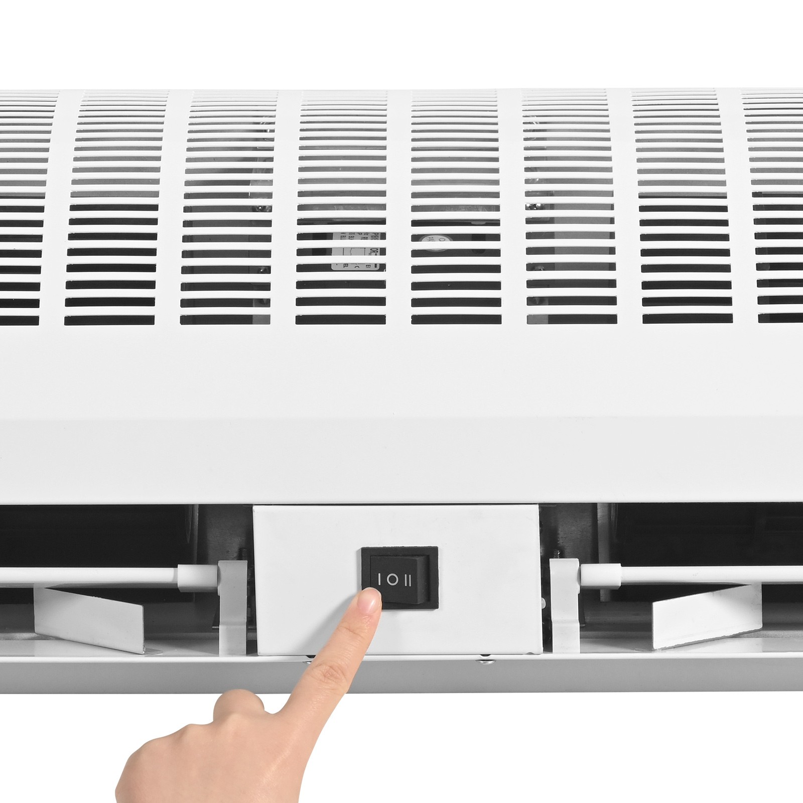 VEVOR 36″ Commercial Indoor Air Curtain 2 Speed 1200/2038CFM Limite Switch