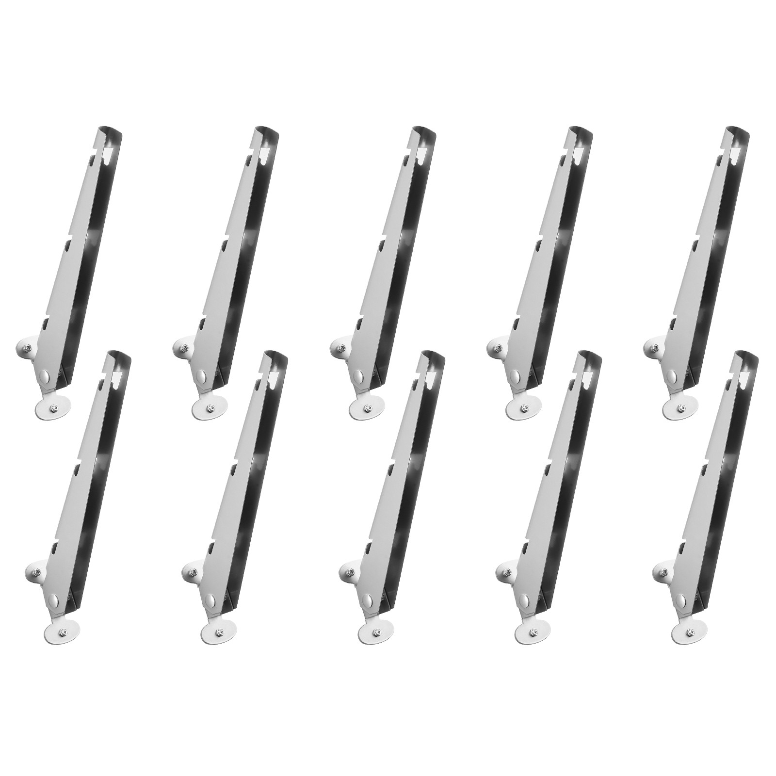 VEVOR Barbed Wire Arm 12.2 in Galvanized Steel Fence Extender Surface Mounted