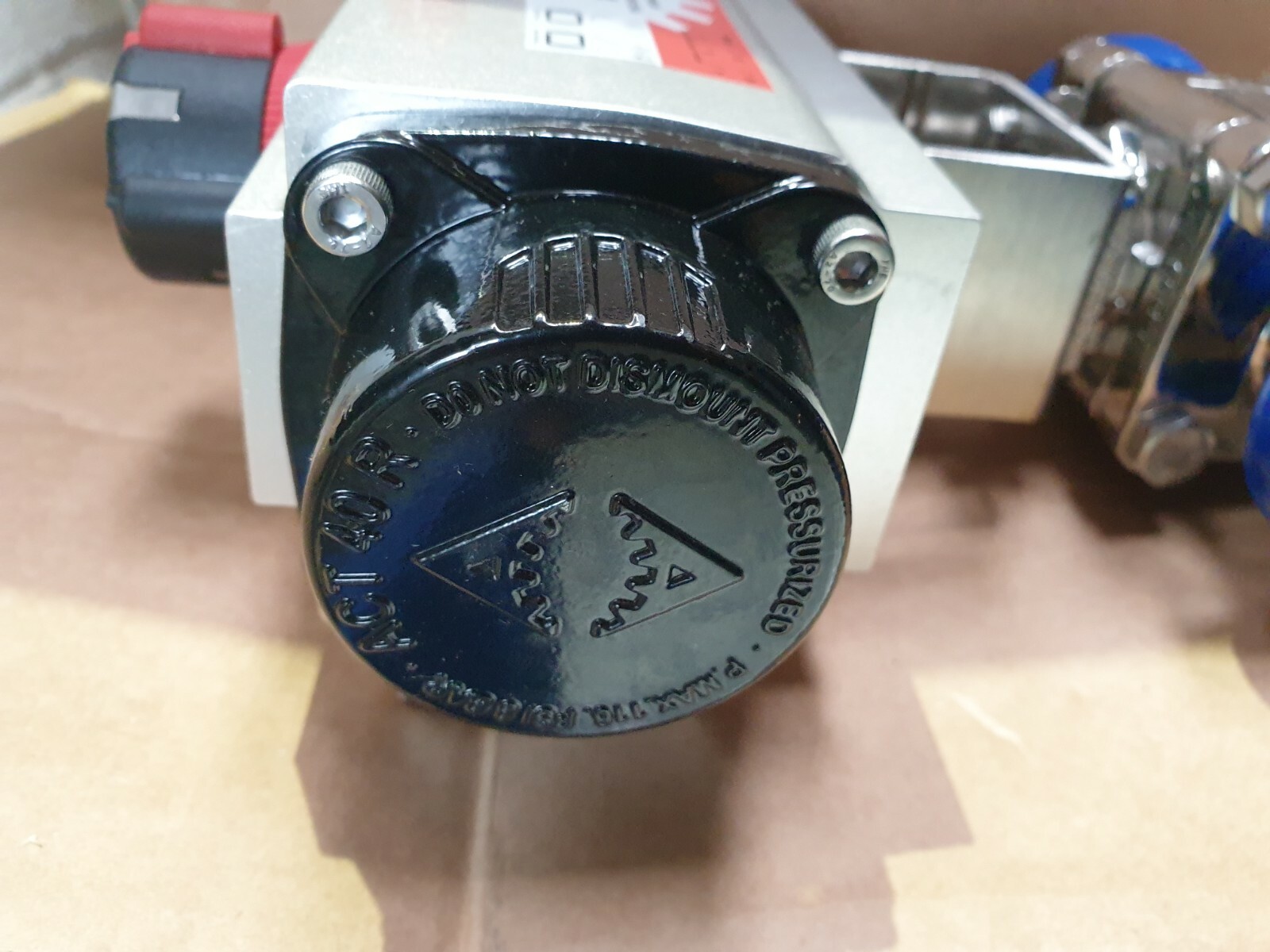 ACTREG ACT40R PNEUMTIC ACTUATOR SPRING RETURN W/ HAITIMA VALVES DN25 2013KC-SL-T