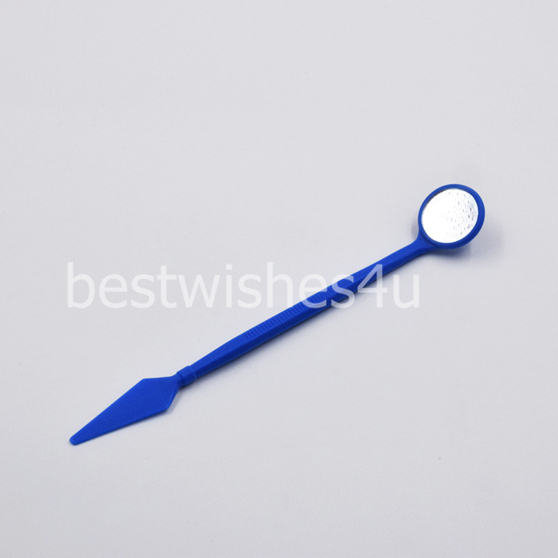 4 Packs Orthodontic ToothBrush Set Travel Kit Floss Interdental Brush Wax Mirror