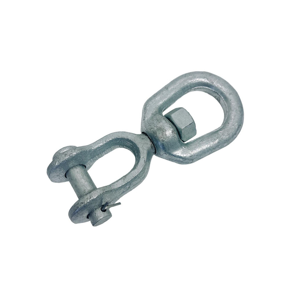 Galvanized JAW EYE Swivel Marine Mooring 1/4″, 5/16″, 3/8″, 1/2″, 5/8″, 3/4″, 1″
