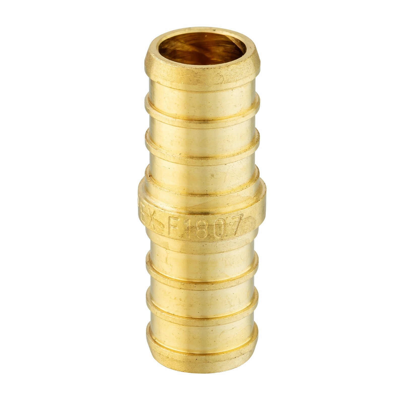 25 PCS EFIELD 1/2″ Pex Straight Coupling Brass Crimp Fitting, Lead Free-NSF