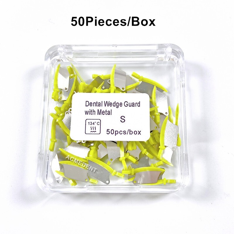 50Pcs Dental Tooth Prep Interproximal Diastema Wedge Guard Matrix Fender Wedges