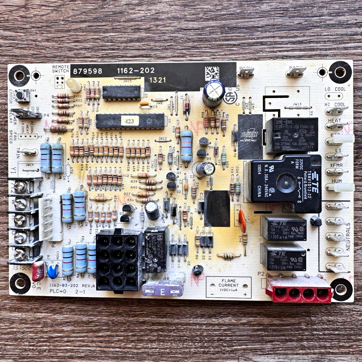 Furnace Control Board 879598 1162-202 1162-83-202