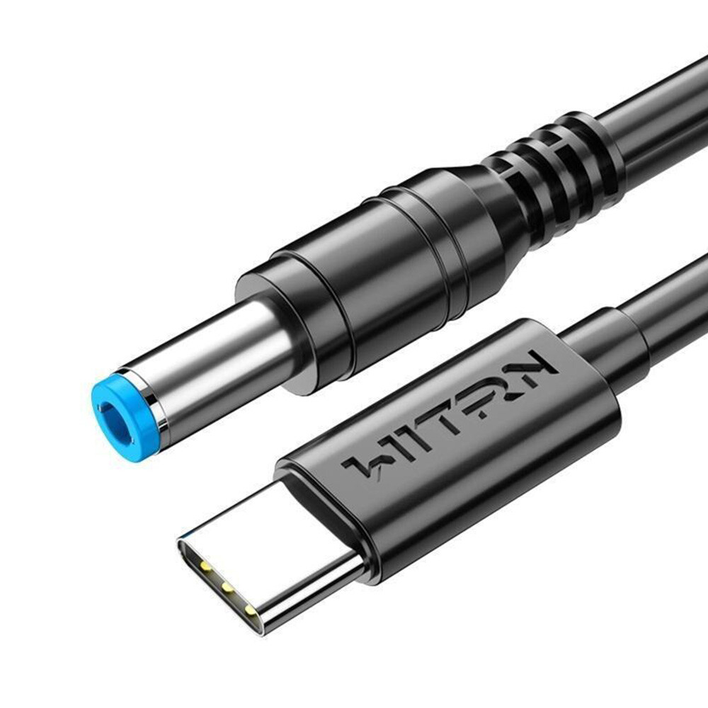 USB C Type-C 9V/12V/15V/20V 5.5×2.5mm Converter Cable Power Adapter for Laptop